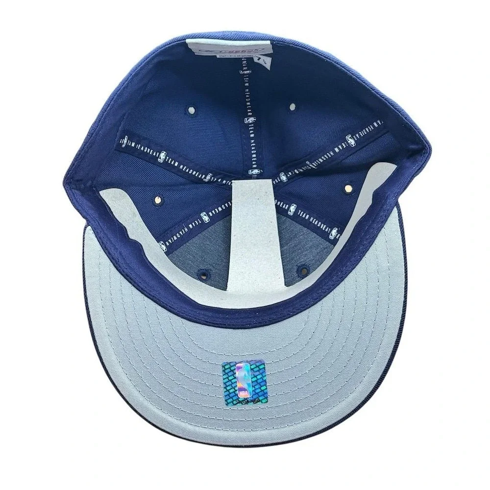 Vintage Houston Rockets Reebok Fitted Cap Blue Size 7‎ 1/8 NBA Hat